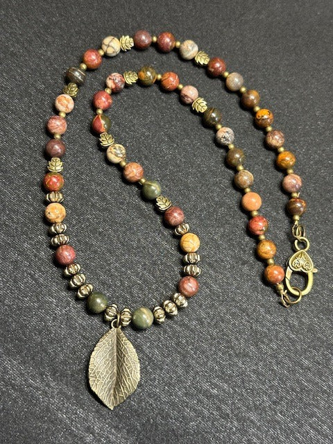 Picasso Jasper Necklace